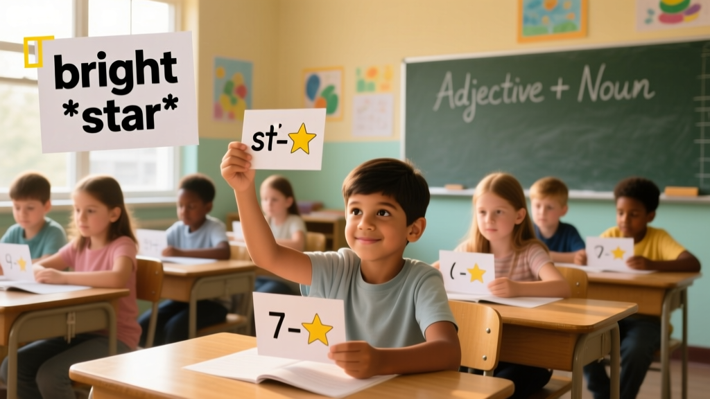 Match Adjective and Noun: Evidence-Based Strategies for Early Language Development