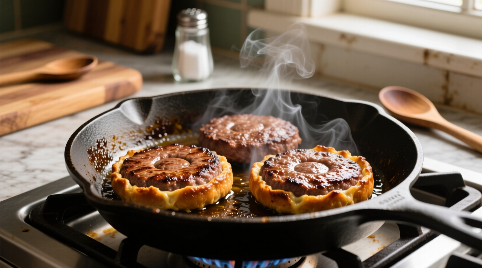 how to cook hamburger meat in a pan