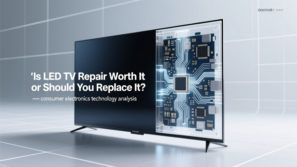 LED TV Repair vs Replace: Cost Guide & Decision Tool