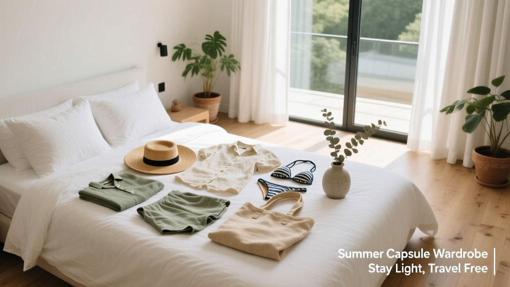 The Summer Travel Capsule Wardrobe: Smart Packing for Hostels, Boutique Hotels, and Everything In Between