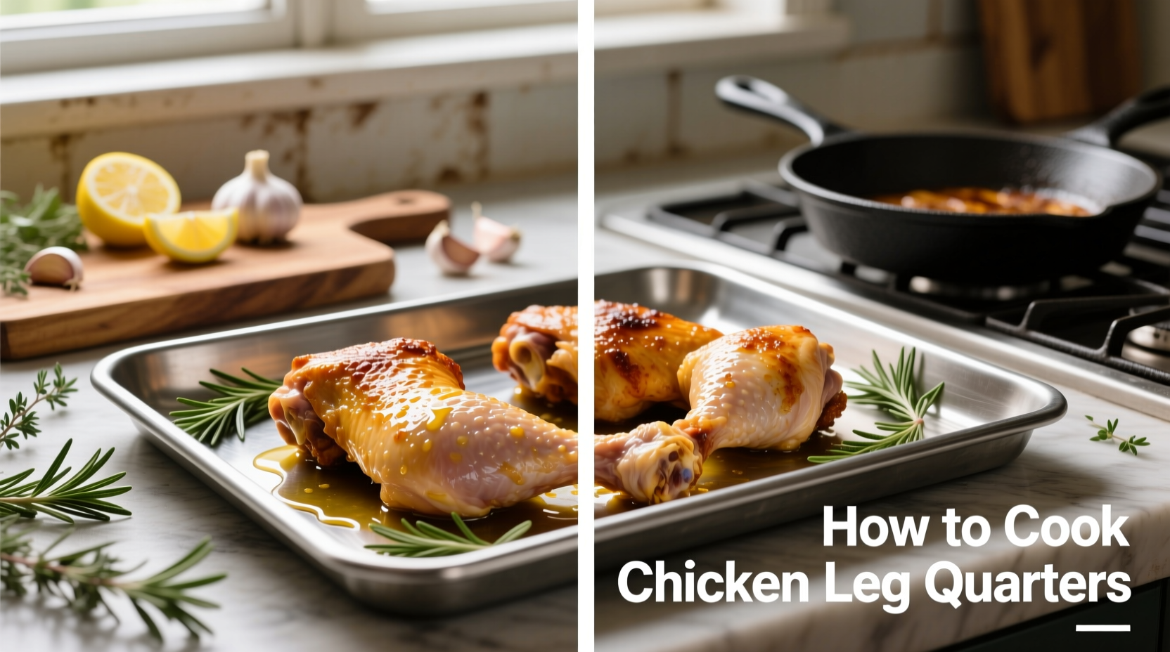 how to cook chicken leg quarters