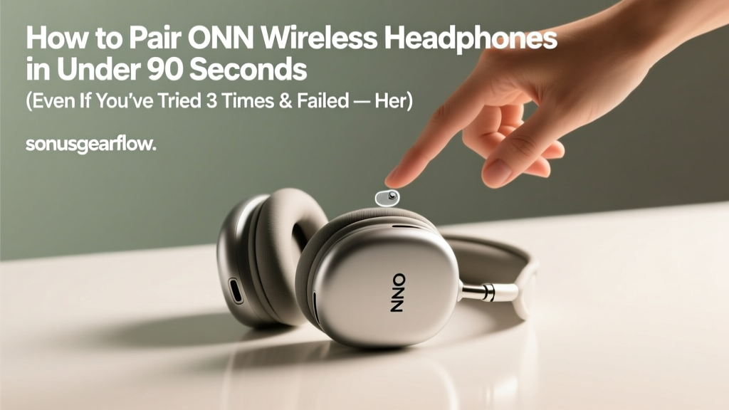 How To Pair Onn Wireless Headphones (2026)