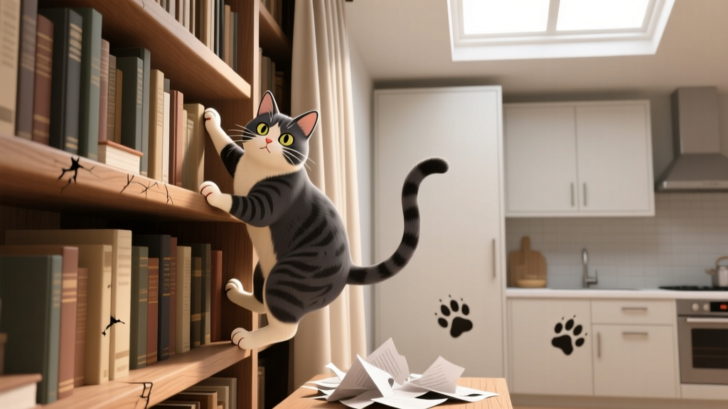 Cats Climbing Behavior: Not Mating, But Survival