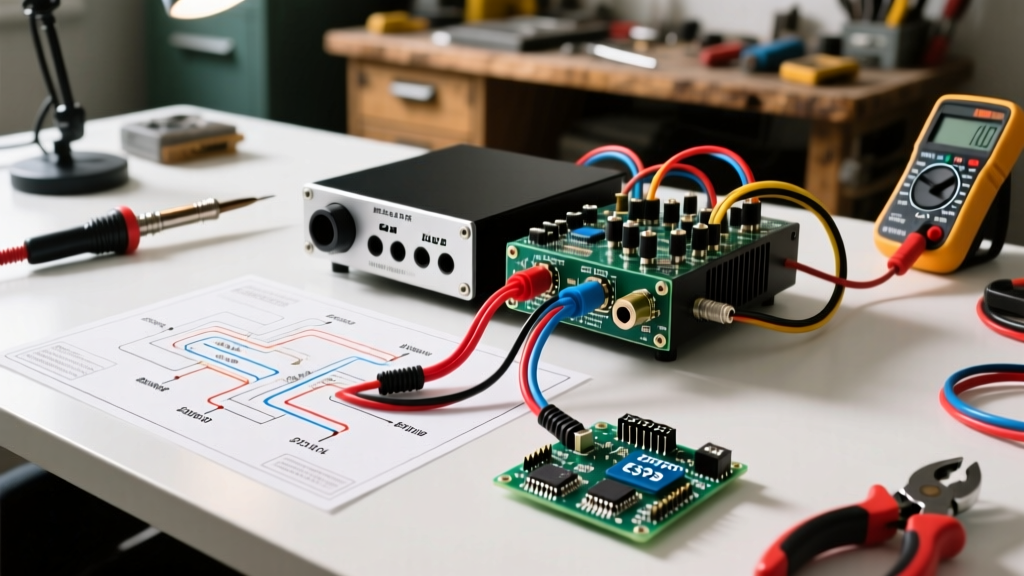 Using a Wiring Diagram for Car Audio Amplifier and DSP Integration