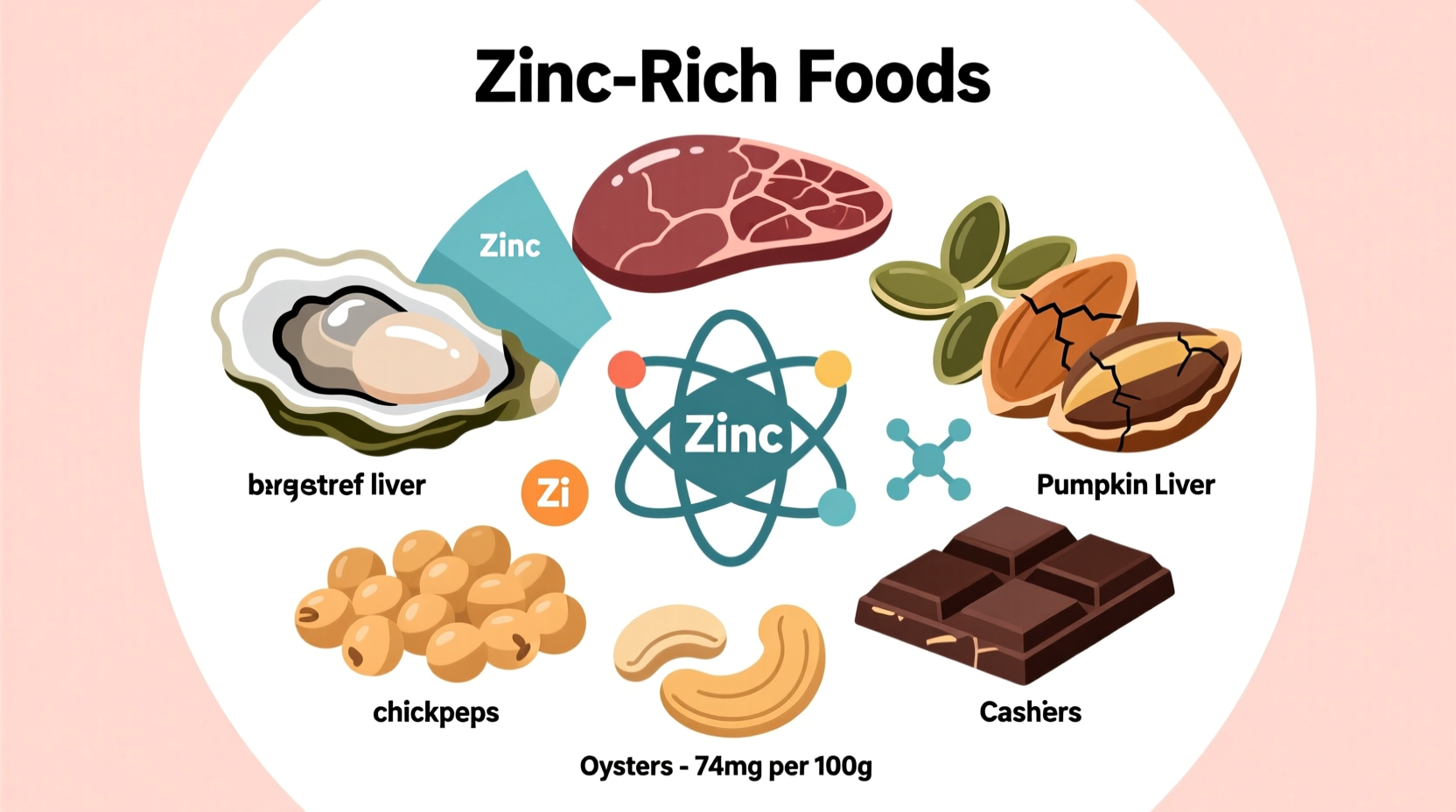 what foods have zinc in them