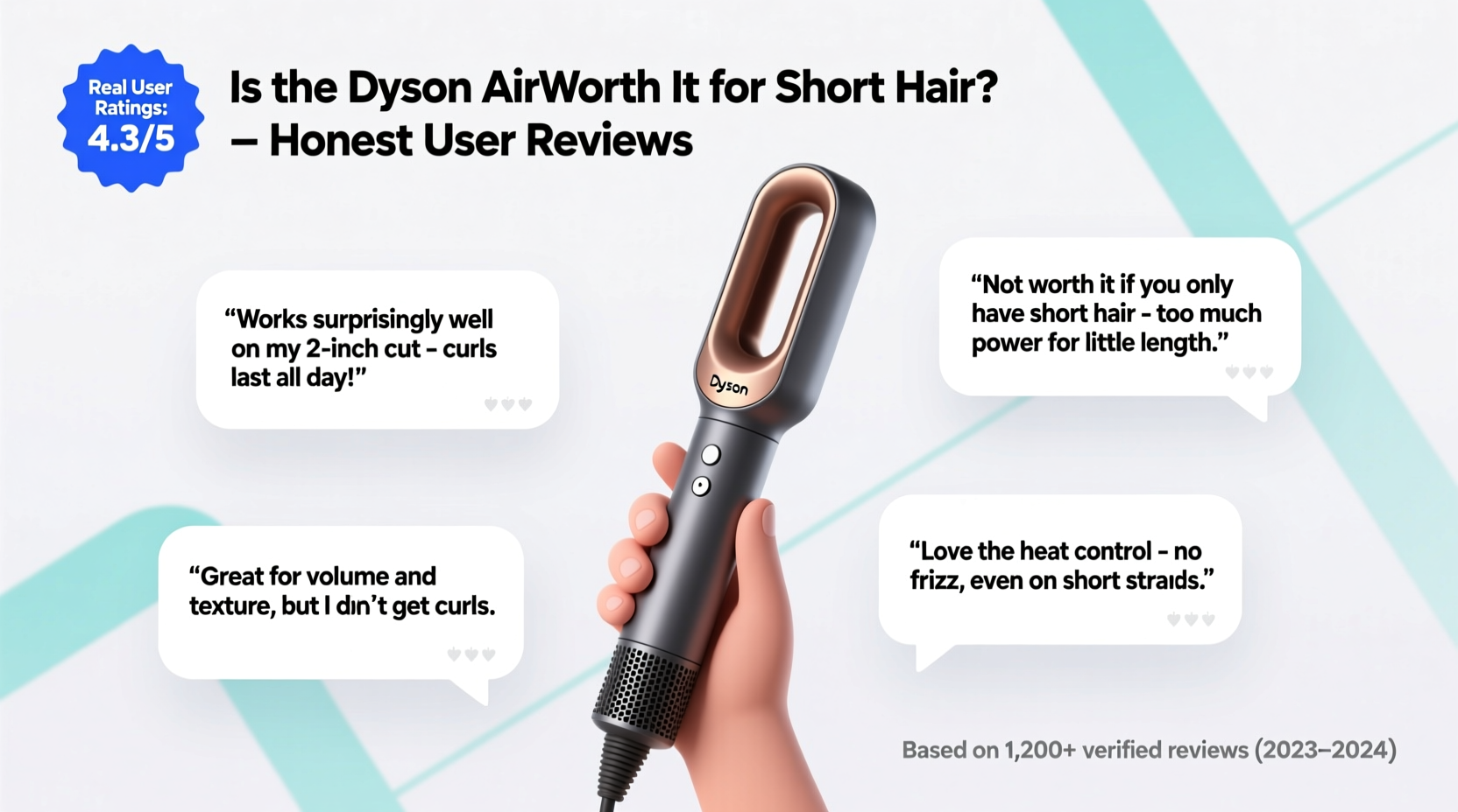 is getting a dyson airwrap worth it for short hair honest user reviews