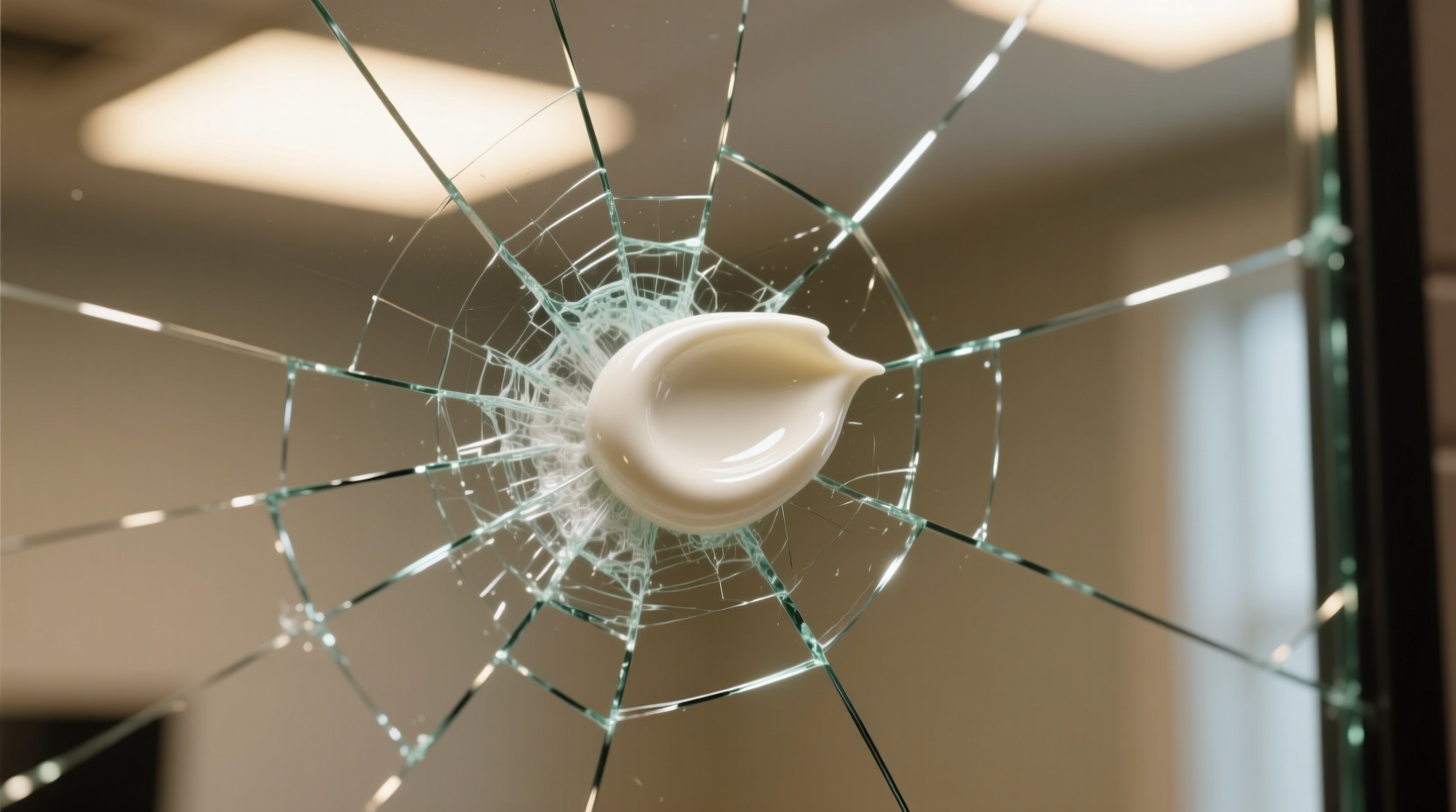 fix minor scratches in glass with toothpaste