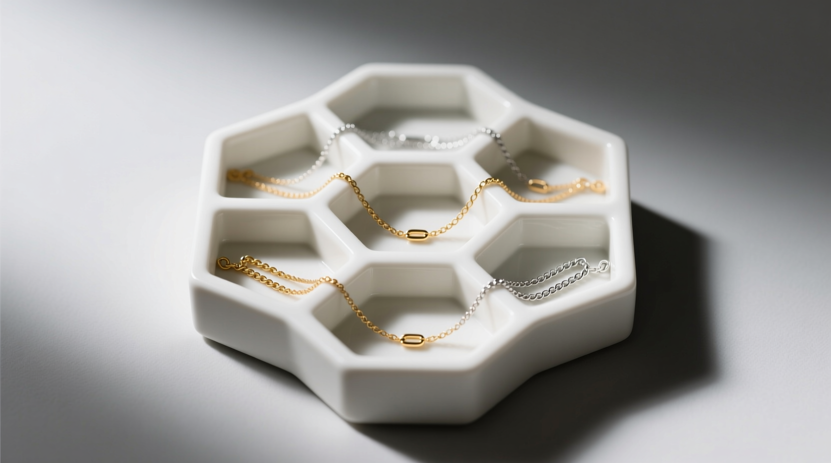 closet organization tips for delicate chain necklaces