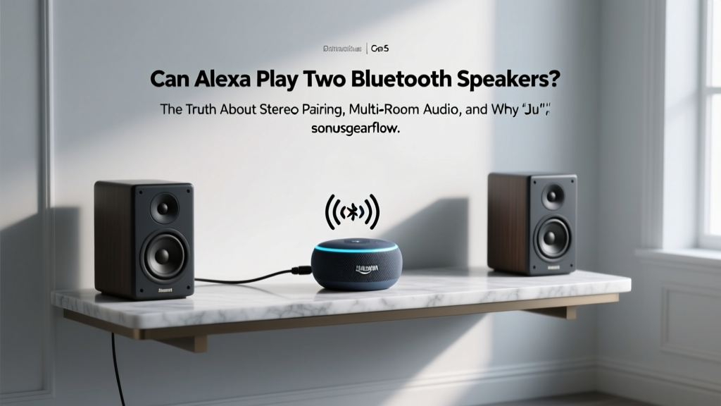 Alexa Bluetooth Two Speakers: Truth & Fixes (2026)
