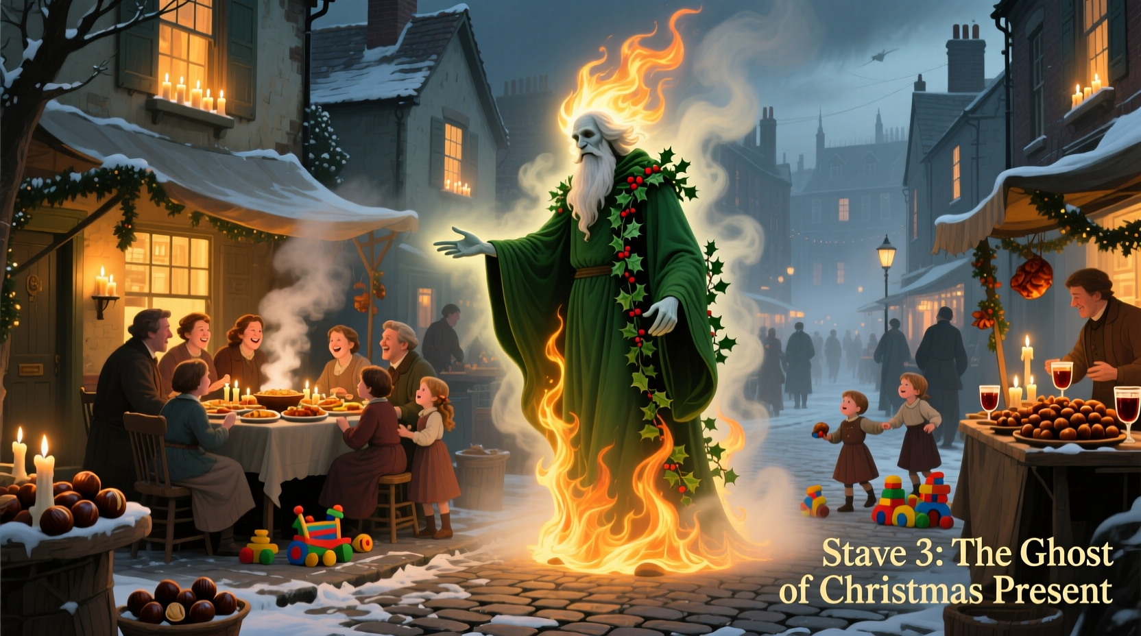 a christmas carol stave 3 summary