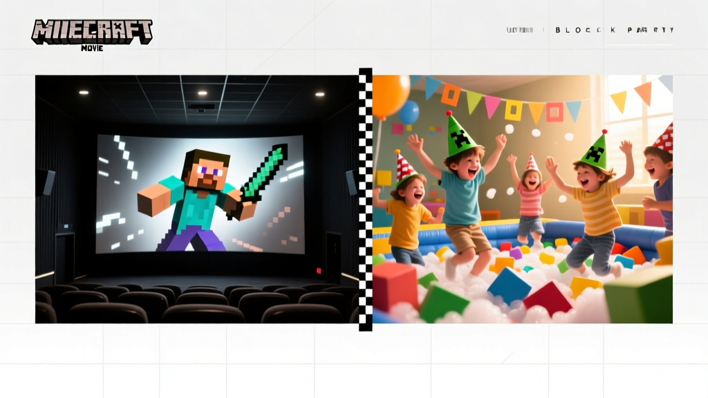 Minecraft Movie vs Block Party: Screen or Sweat Time (2026)