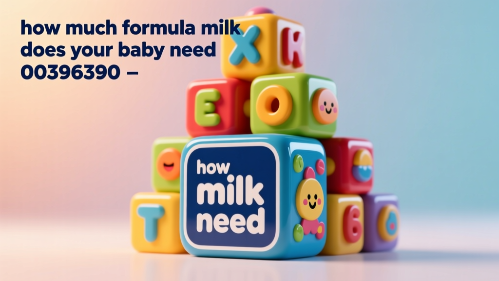 How Much Formula Milk Does Your Baby Need? A Pediatric and Regulatory Guide for Parents