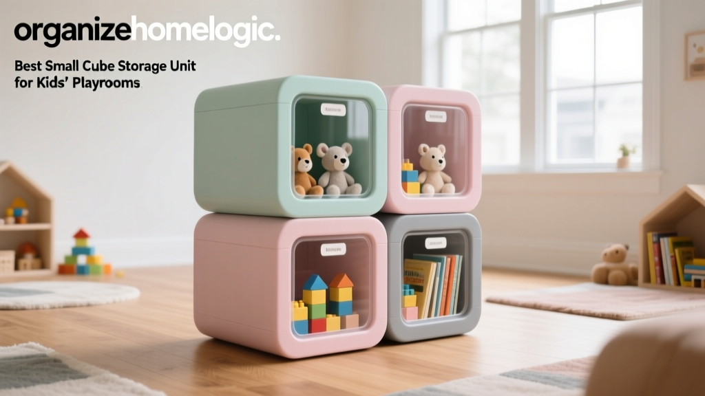 Best Small Cube Storage Unit for Kids' Playrooms