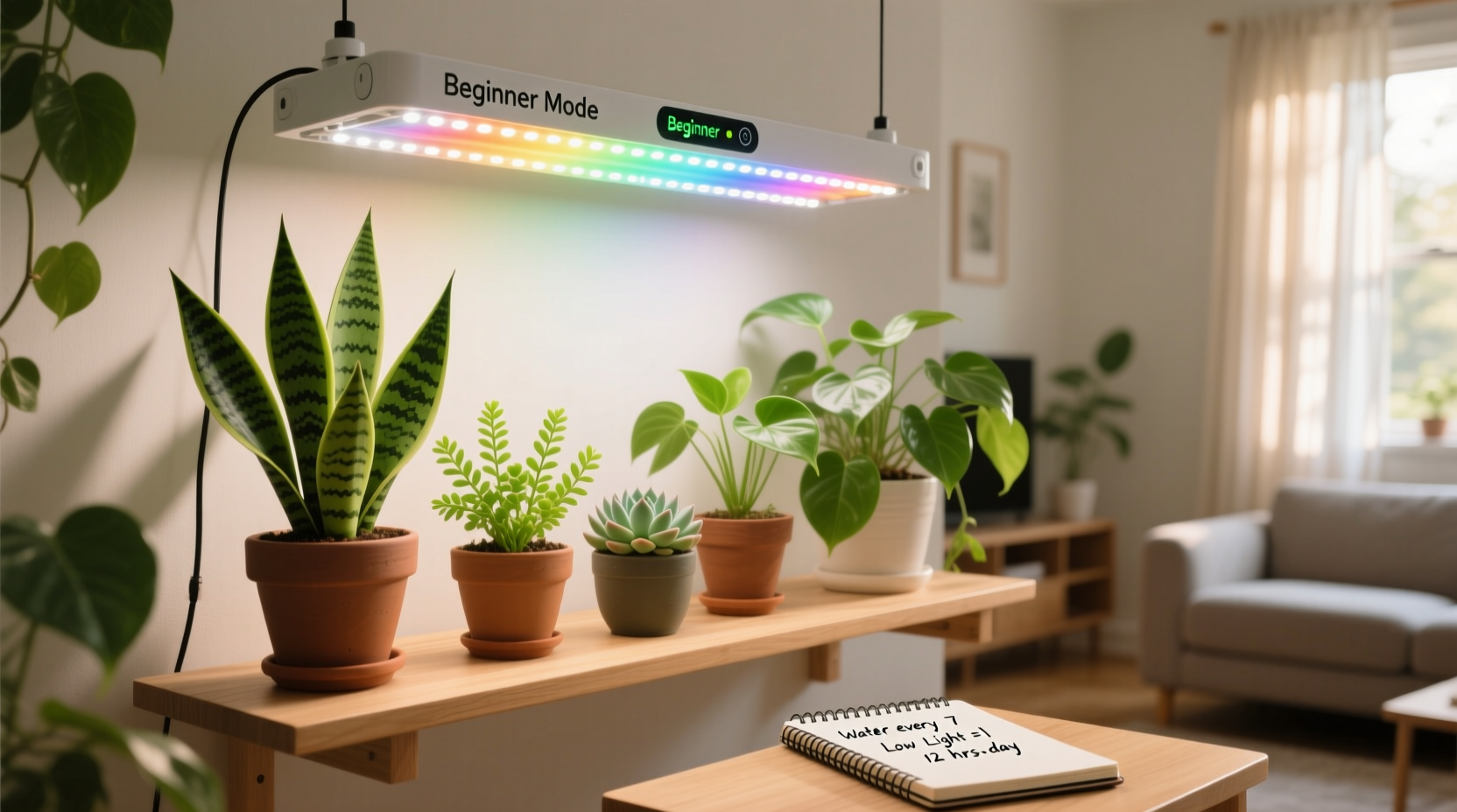 are led grow lights useful for indoor plants or overkill for beginners