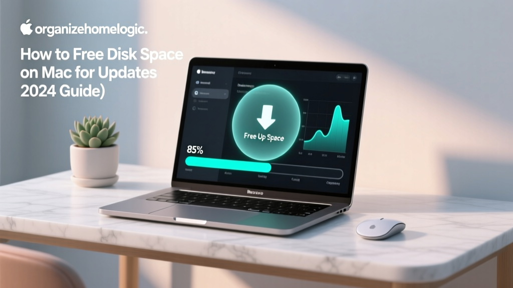 How to Free Disk Space on Mac for Updates (2024 Guide)