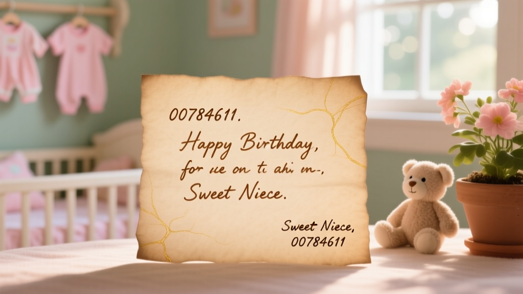 Heartfelt Birthday Poems for Your Niece: Meaningful Words to Celebrate Her Growth, Joy, and Unique Light