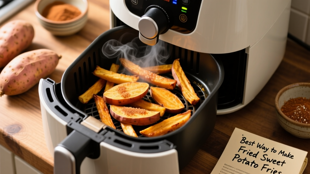 Best Way to Make Fried Sweet Potato Fries in Air Fryer