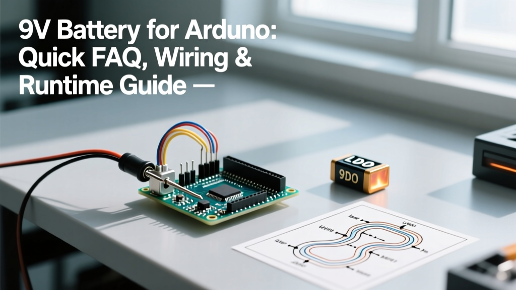 9V Battery for Arduino: Quick FAQ, Wiring & Runtime Guide