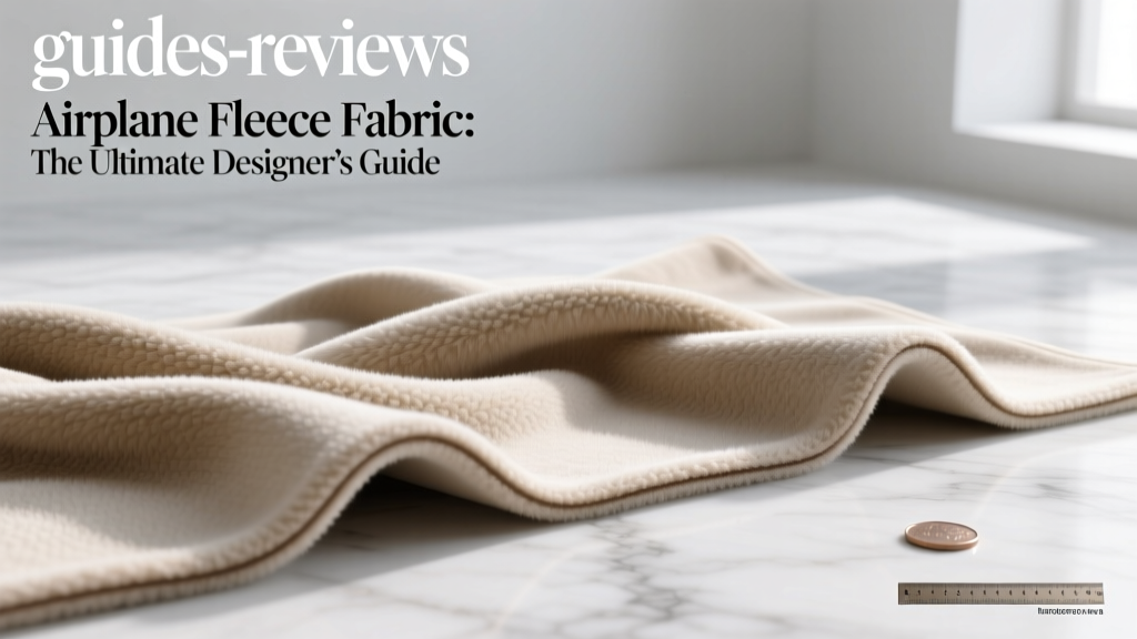 Airplane Fleece Fabric: The Ultimate Designer’s Guide