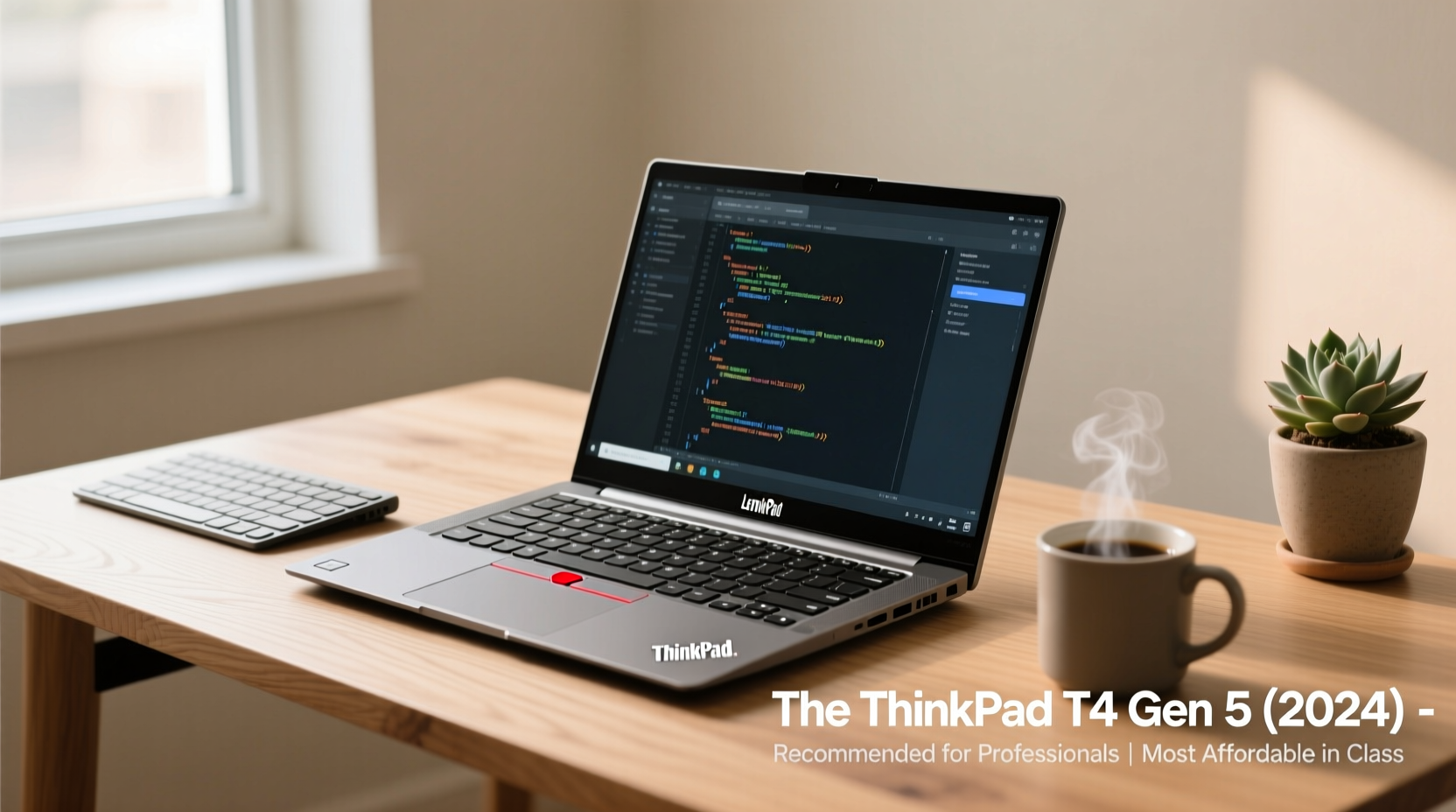 The Lenovo ThinkPad I Recommend to Most Professionals — Also One of the Most Affordable: The ThinkPad T14 Gen 5 (2024)