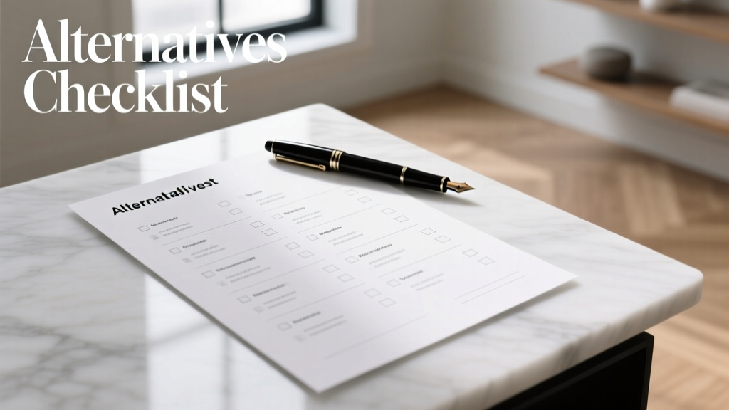 Smartphone Alternatives Checklist: Practical,