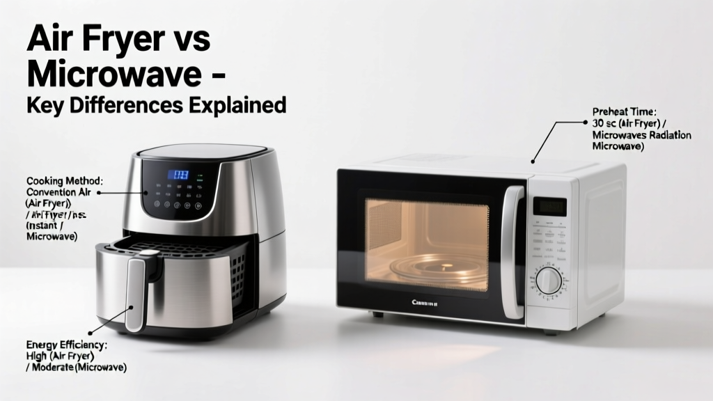 Air Fryer vs Microwave: Key Differences Explained