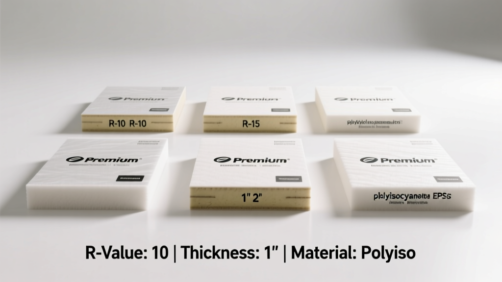 Best Rigid Foam Board for Home Insulation Projects