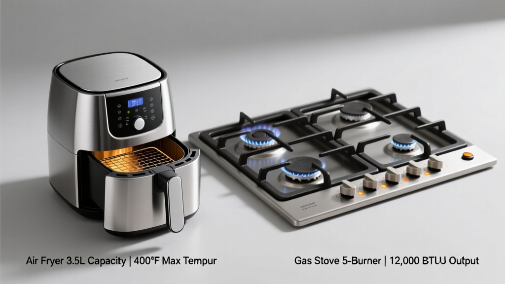 Air Fryer vs Gas Stove: Real Differences Explained