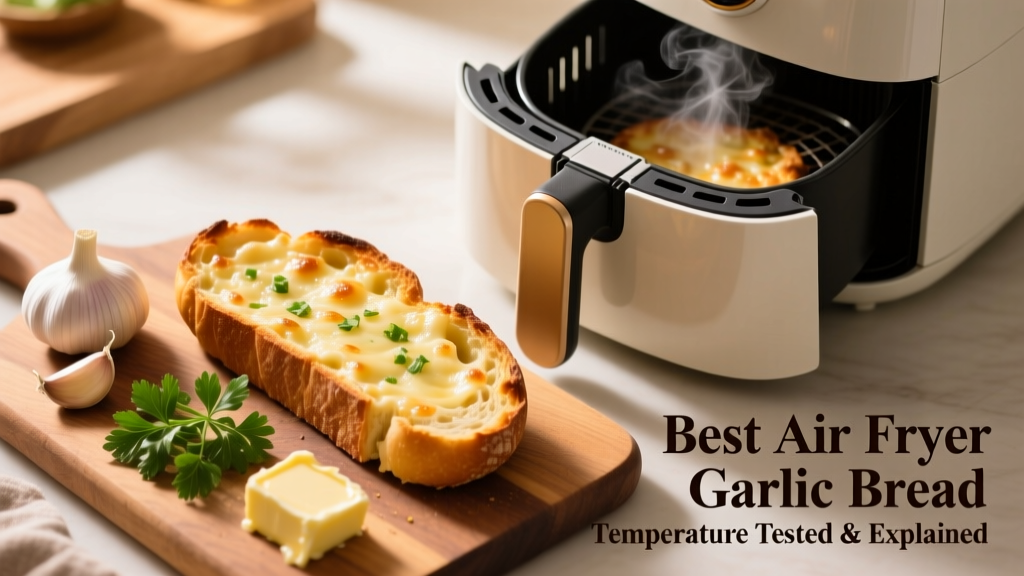 Best Air Fryer Garlic Bread Temperature (Tested & Explained)