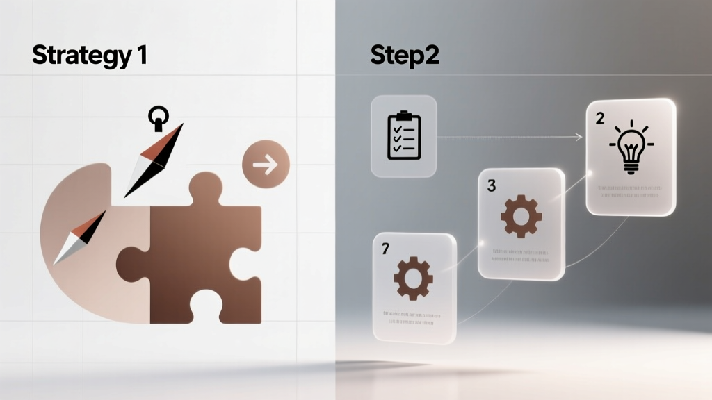 Strategies and Steps Compared: A Practical Framework for Decision-Making in Business, Health, and Personal Development