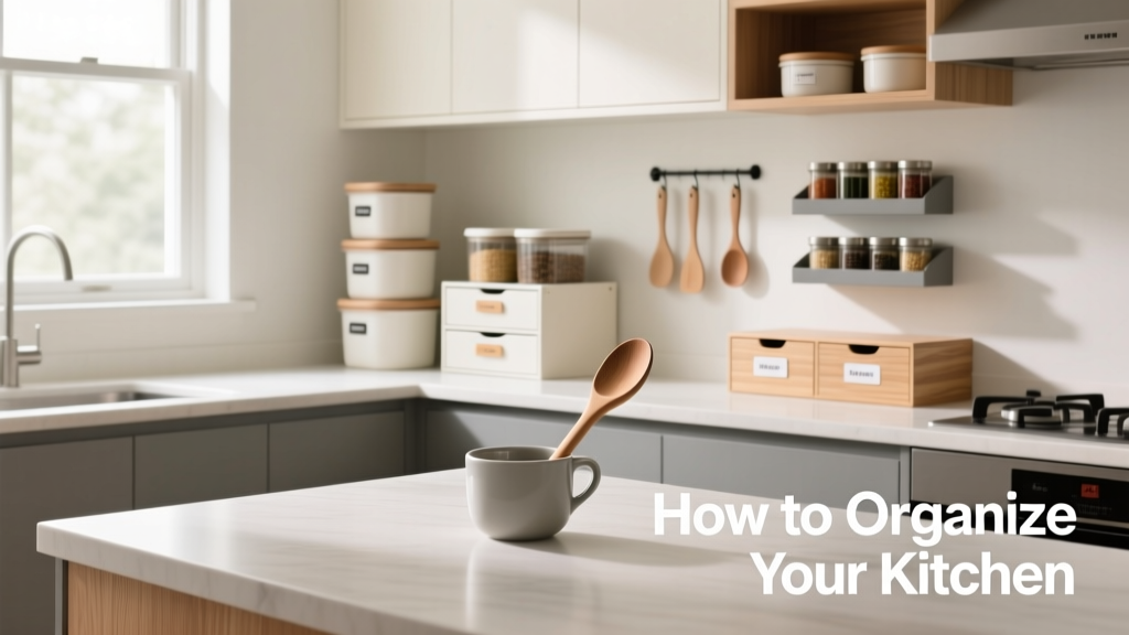 How To Organize Your Kitchen: A Practical, Step-by-Step System That Saves Time and Reduces Stress