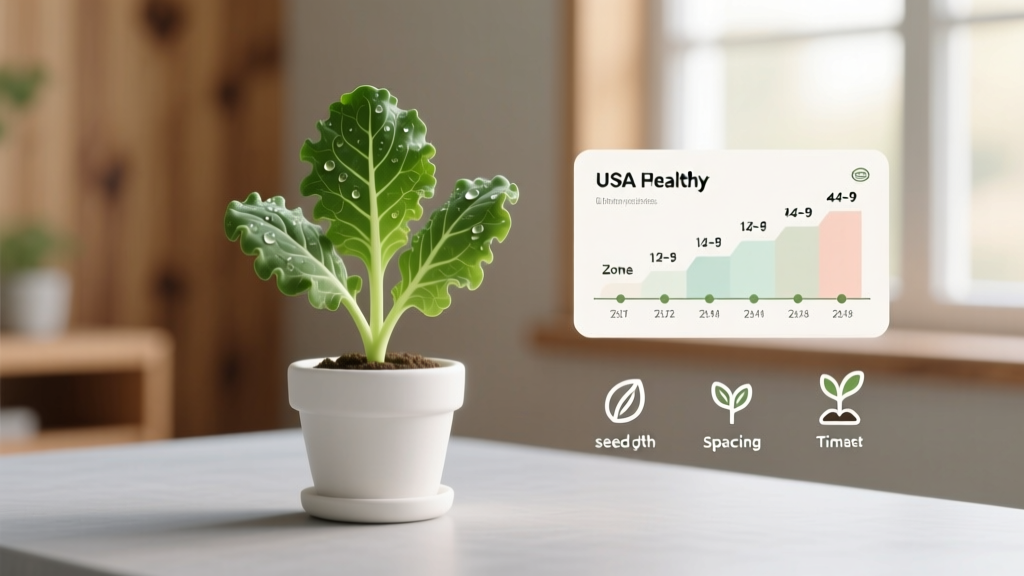When to Plant Kale Seeds Indoors (2026 Zone Guide)