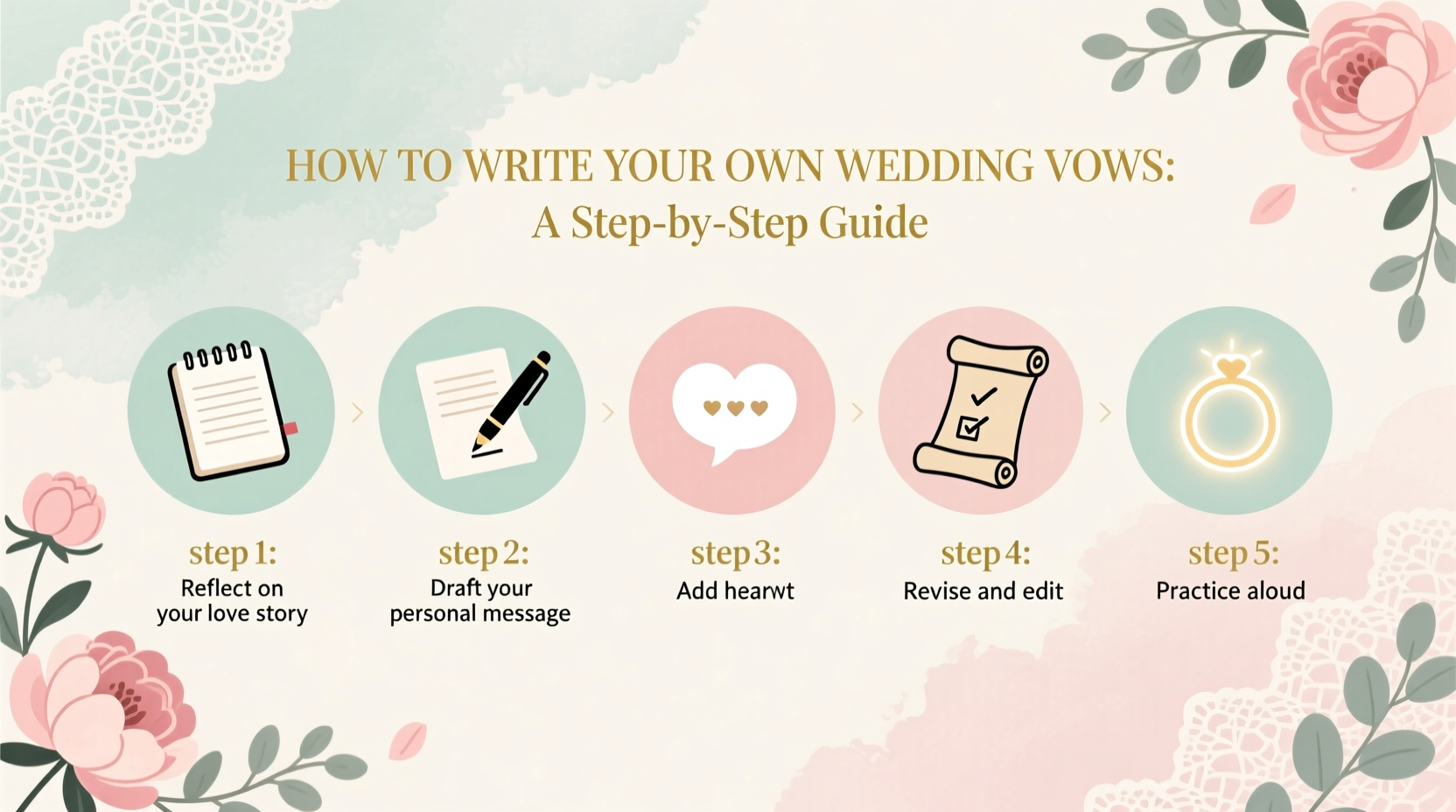 how to write your own wedding vows