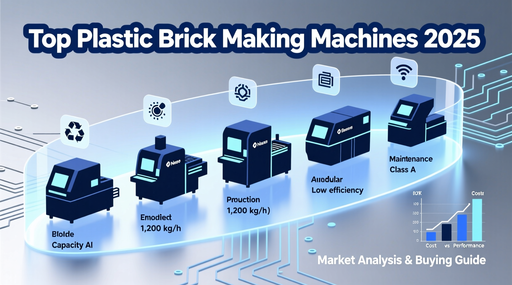 best selling plastic brick making machine