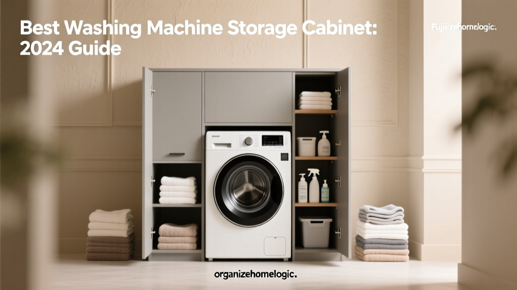 Best Washing Machine Storage Cabinet: 2024 Guide