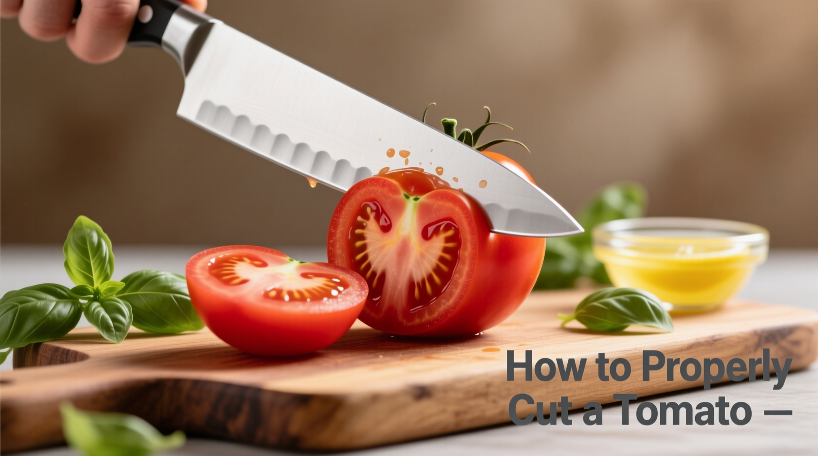How to Properly Cut a Tomato: Expert Techniques Revealed