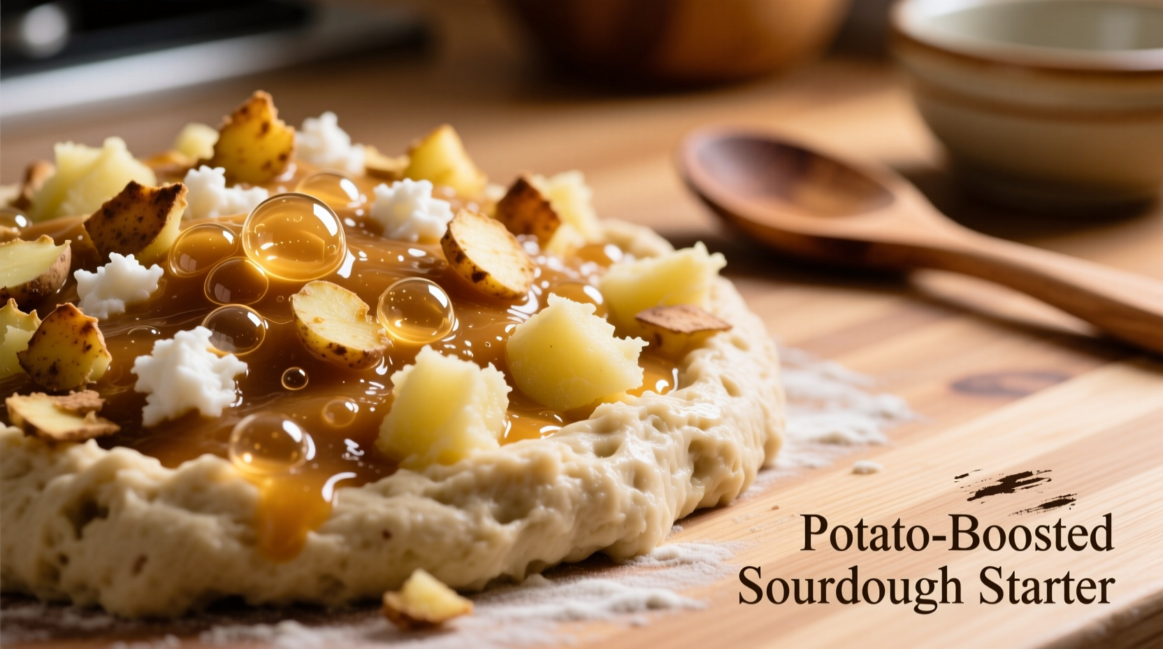 Potato Flakes Create Faster, More Reliable Sourdough Starter