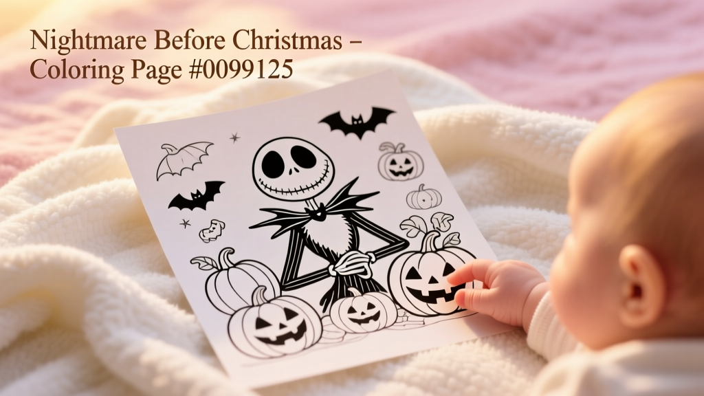 Nightmares Before Christmas Coloring Pages: A Pediatric Nurse’s Evidence-Based Guide for Safe, Developmentally Appropriate Creative Play