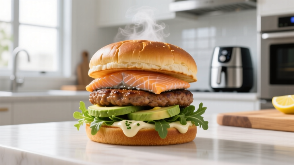How to Cook Salmon Burgers in an Air Fryer (Crispy & Juicy!)
