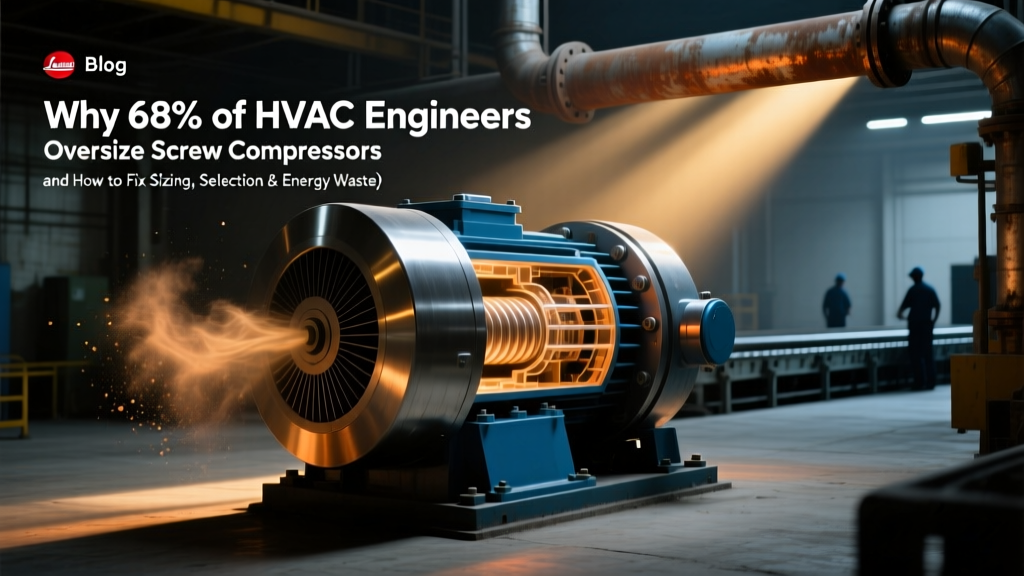 Fix HVAC Screw Compressor Oversizing & Energy Waste
