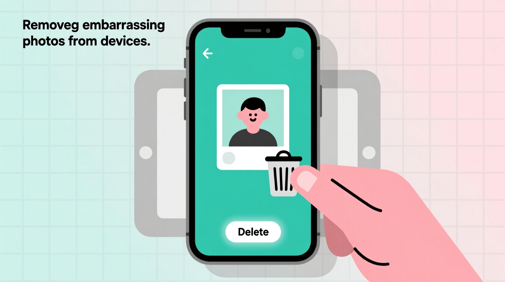 this graphic shows how to remove embarrassing photos fr