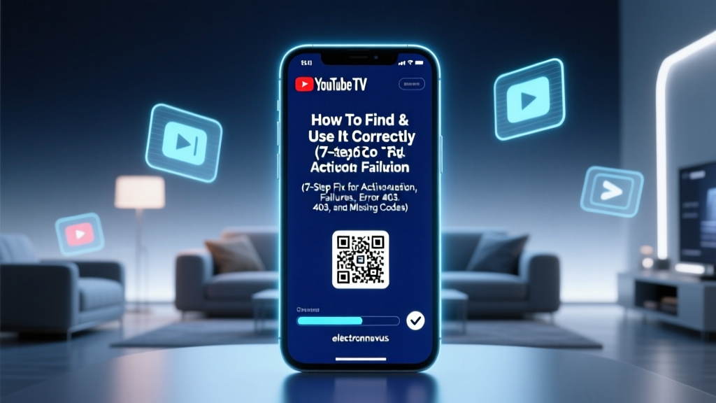 YouTube TV Code: How To Find & Use It Correctly (7-Step Fix for Activation Failures, Error 403, and Missing Codes)