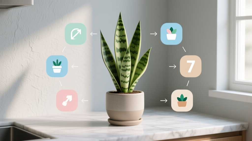 Indoor How to Plant Snake Plant After Propagation
