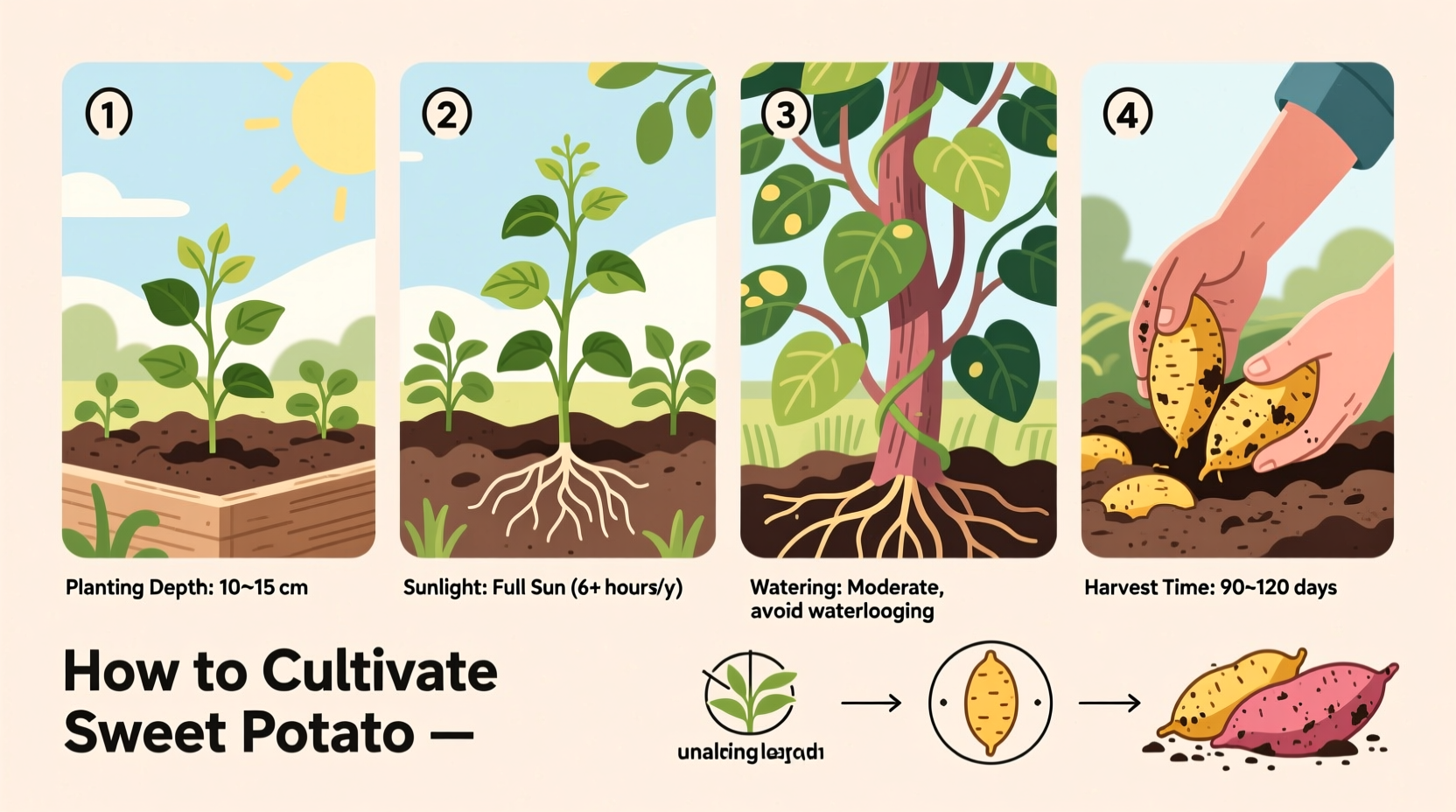 How to Grow Sweet Potatoes: Complete Cultivation Guide