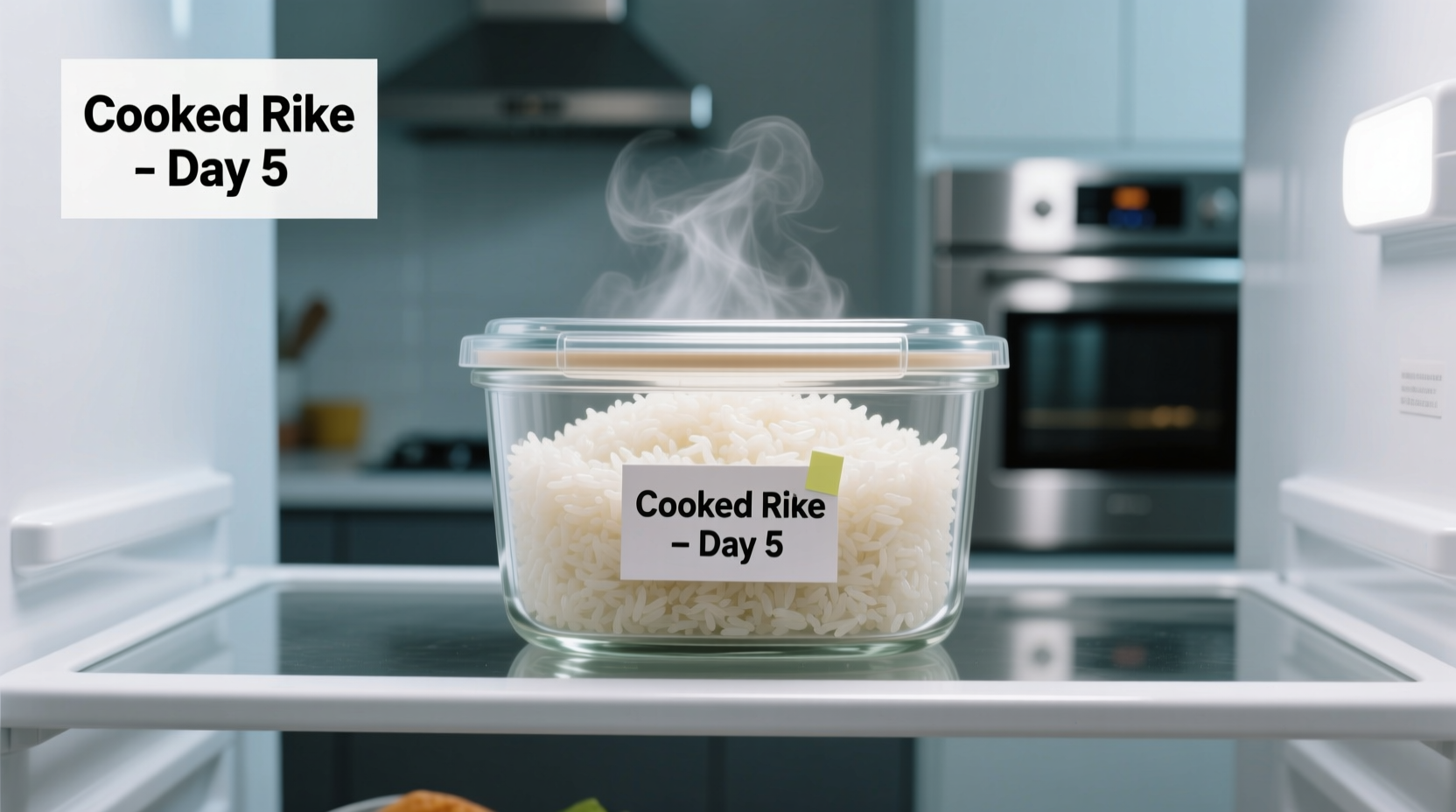 how long can i store cooked rice in the fridge