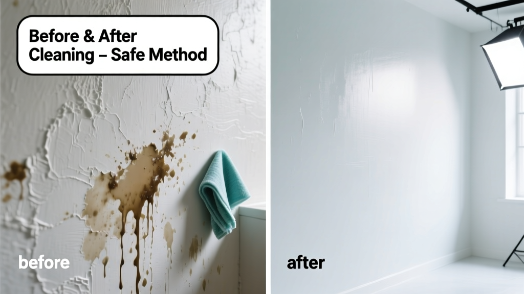 How to Remove Vomit from a Painted Wall Safely