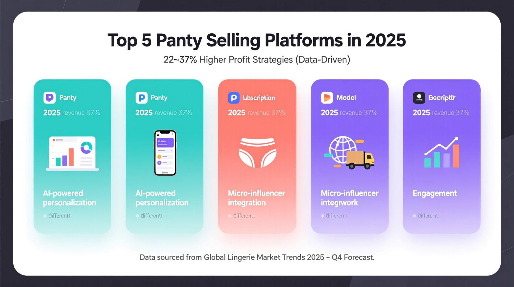 Top 5 Panty Selling Platforms in 2025: 22-37% Higher Profit Strategies (Data-Driven)