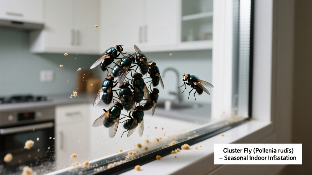 Cluster Flies in the Kitchen: Identification & Control