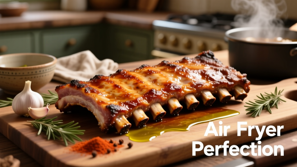 Air Fry Pork Shoulder Country Ribs: Crispy, Juicy & Easy