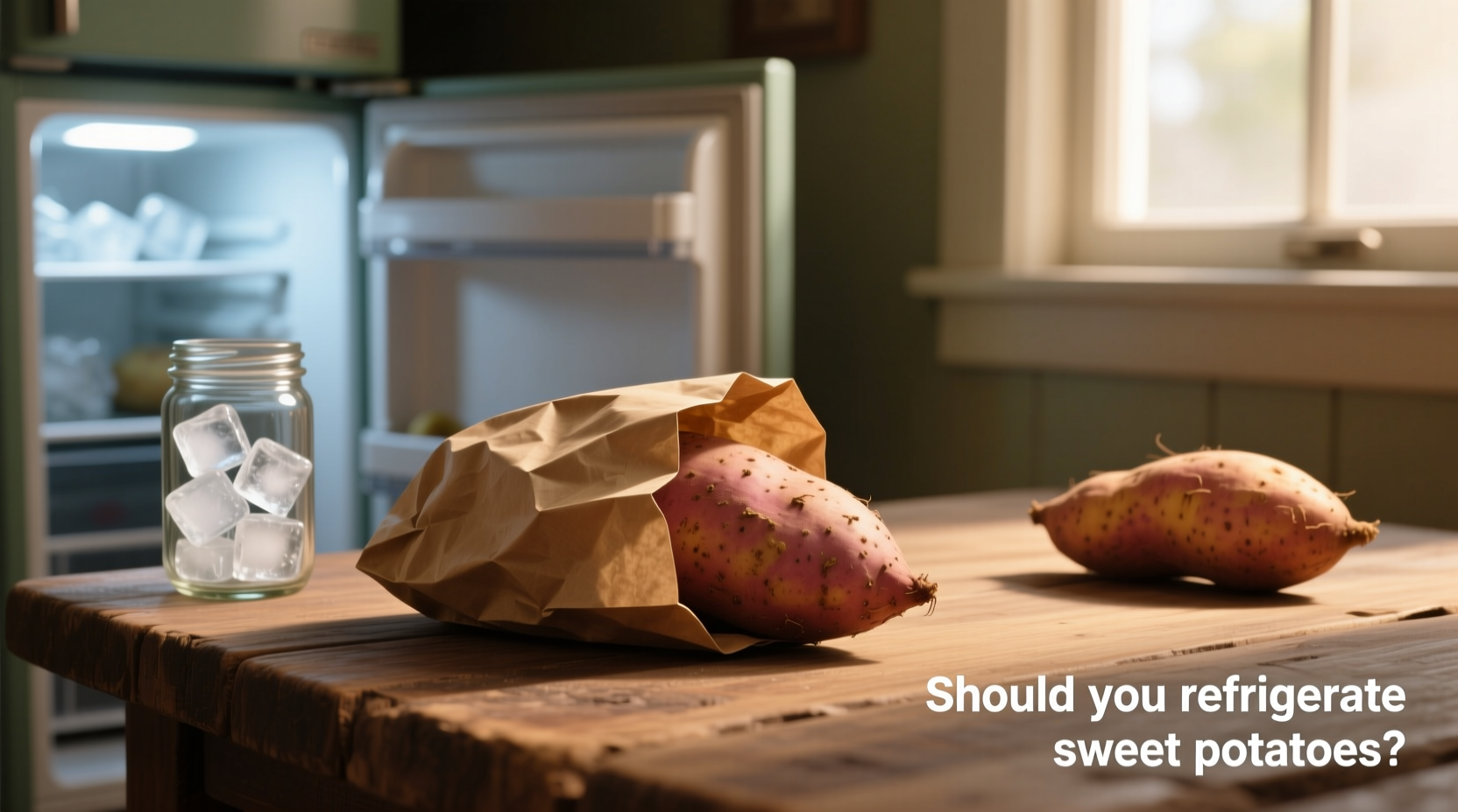 should you refrigerate sweet potatoes